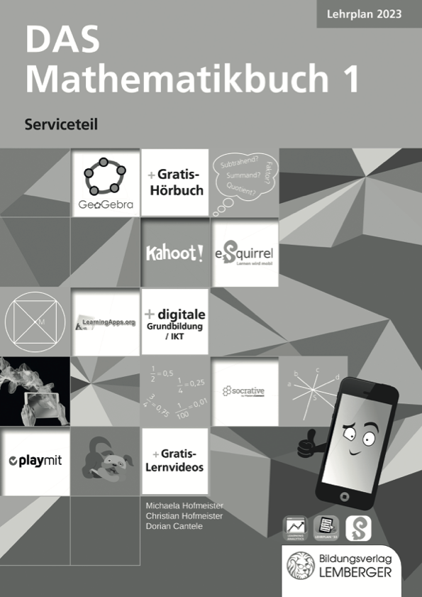 Das Mathematikbuch 1 IKT – Schulbuch LP’23 v1.1 / Serviceteil