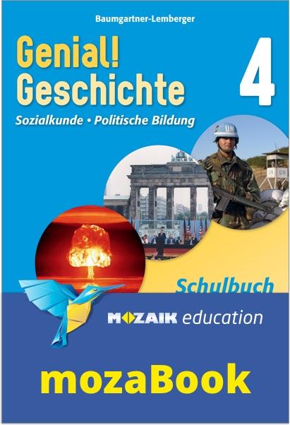 mozaBook - Genial! Geschichte 4 - Schulbuch (mit Lösungen)