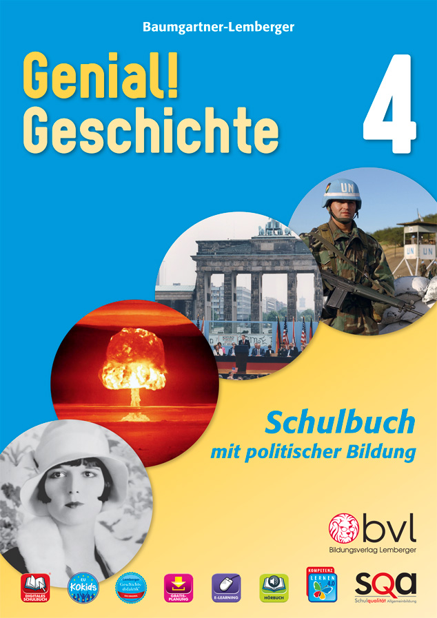 Genial! Geschichte 4 - Schulbuch (mit Lösungen)