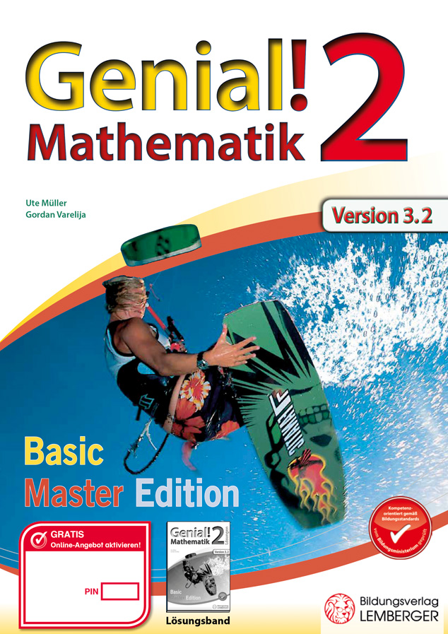 Genial! Mathematik 2 - Übungsteil IKT_Version 3.2: Basic + Master Edition mit Aufgaben-Manager, Hörb
