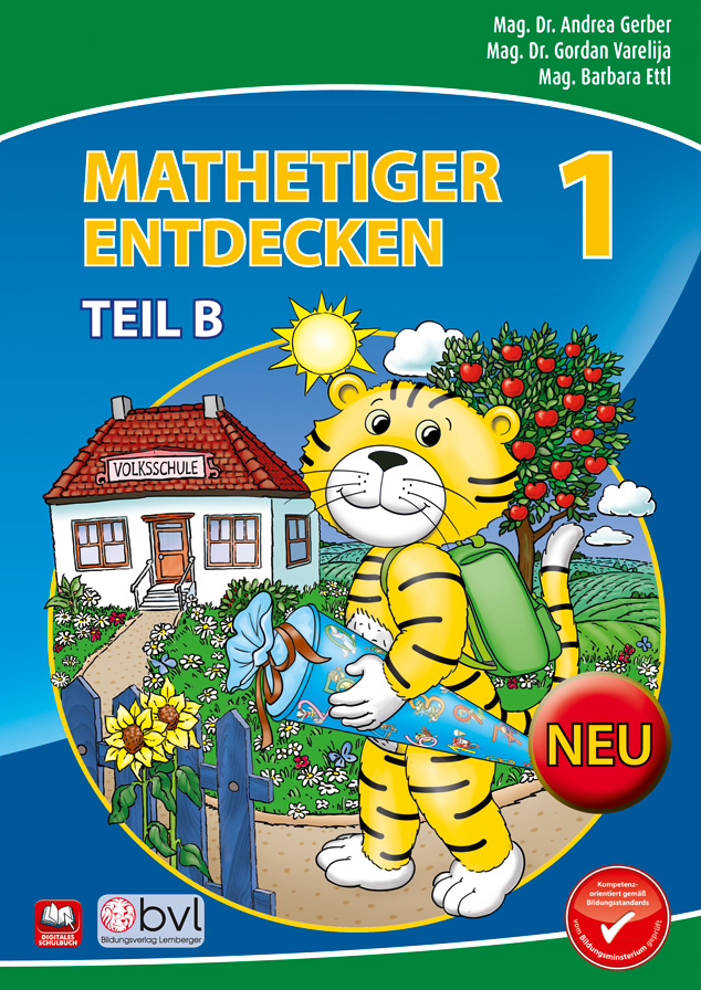 Mathetiger 1 - Schulbuch Teil B (für das 2. Semester)
