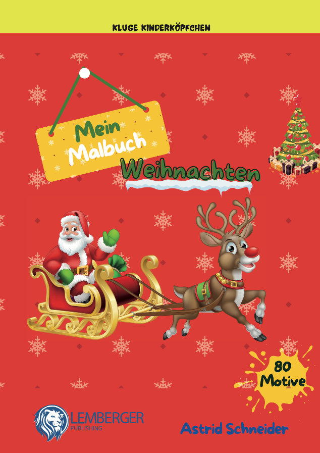 Das große Ausmal- und Kritzelbuch für die Weihnachtszeit