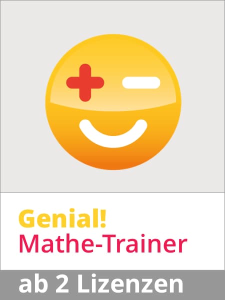 Genial! Mathe-Trainer Jahresabo ab 2 SchülerInnen