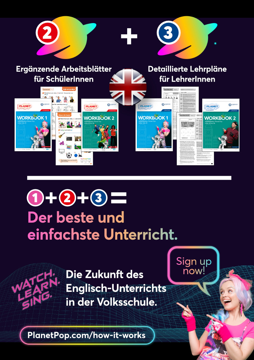 Planet Pop: Workbook 1 - Arbeitsblätter für LehrerInnen - Units 1 - 29