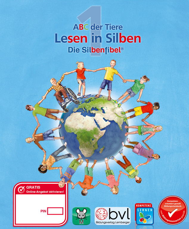 ABC der Tiere 1 - Schulbuch: Lesen in Silben - Silbenfibel