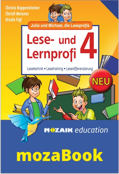 mozaBook - Lese- und Lernprofi 4 NEU - Schulbuch