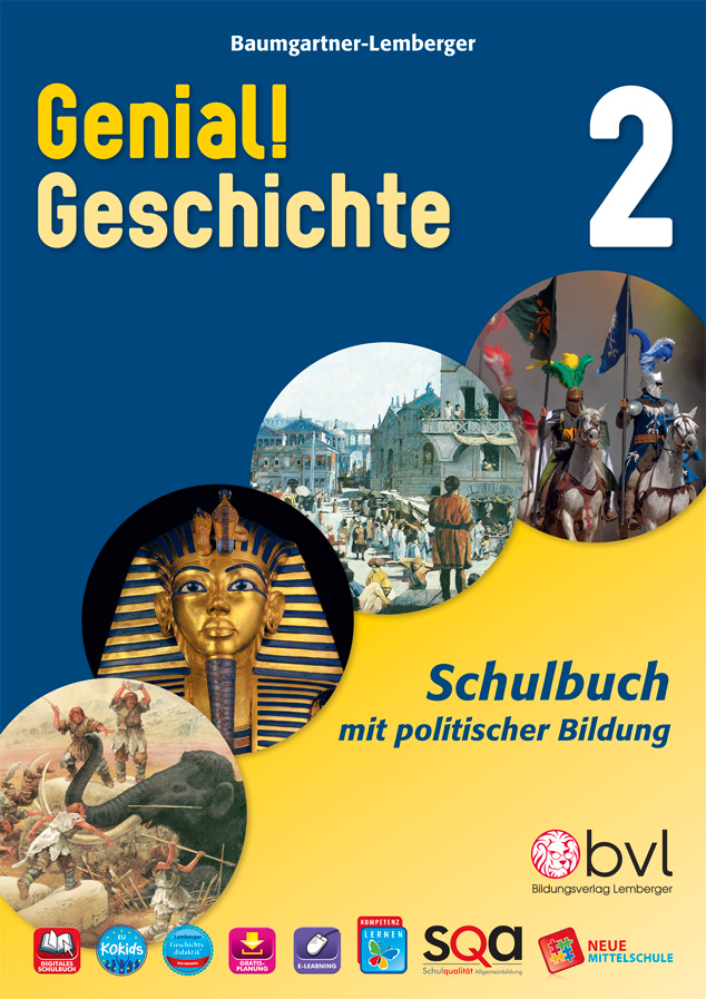 Genial! Geschichte 2 - Schulbuch (mit Lösungen)