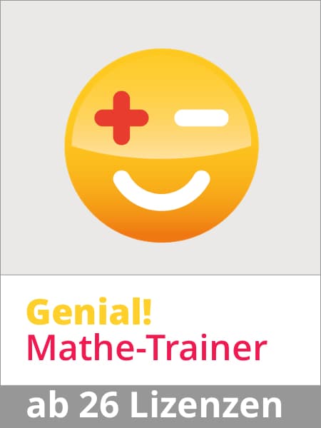 Genial! Mathe-Trainer Jahresabo ab 26 SchülerInnen