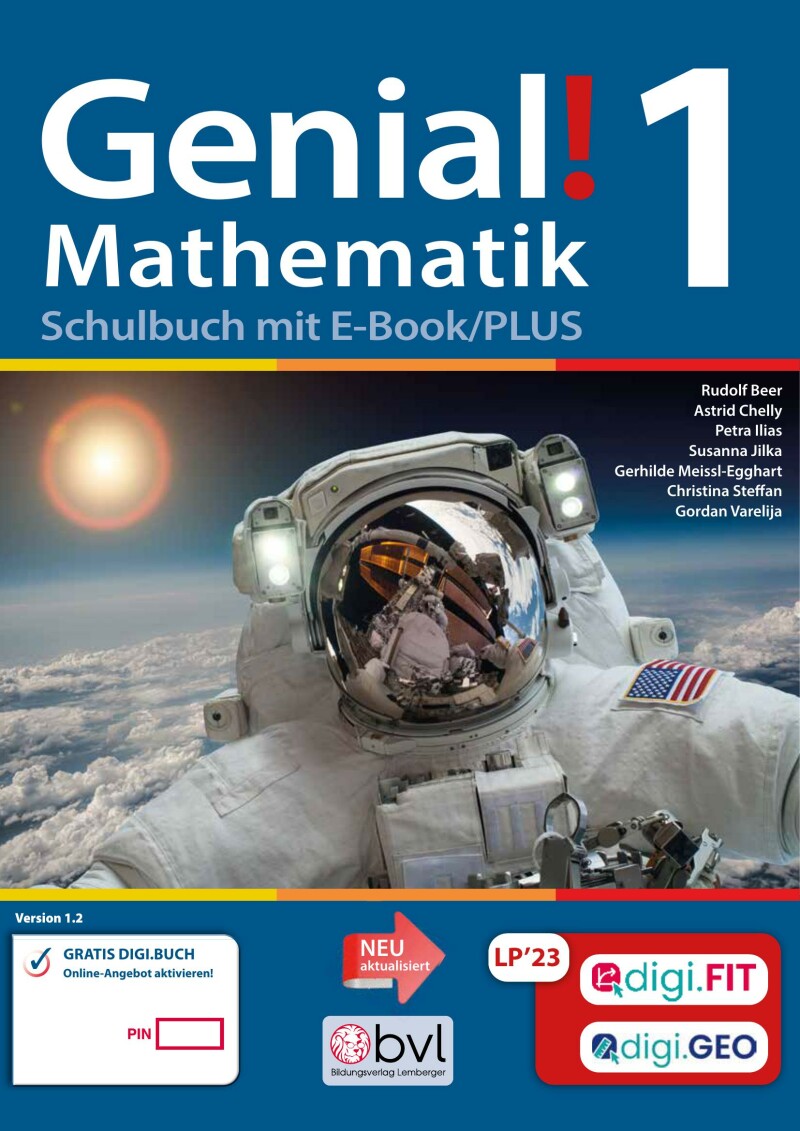 Genial! Mathematik 1 - Schulbuch LP23