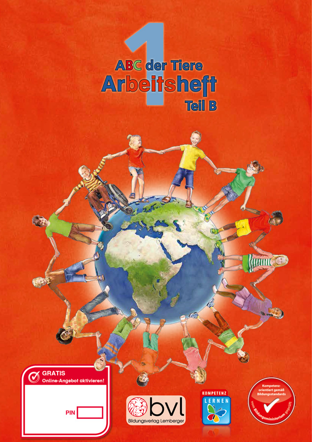 ABC der Tiere 1 - Schulbuch: Lesen in Silben - Arbeitsheft - Teil B (2. Semester)