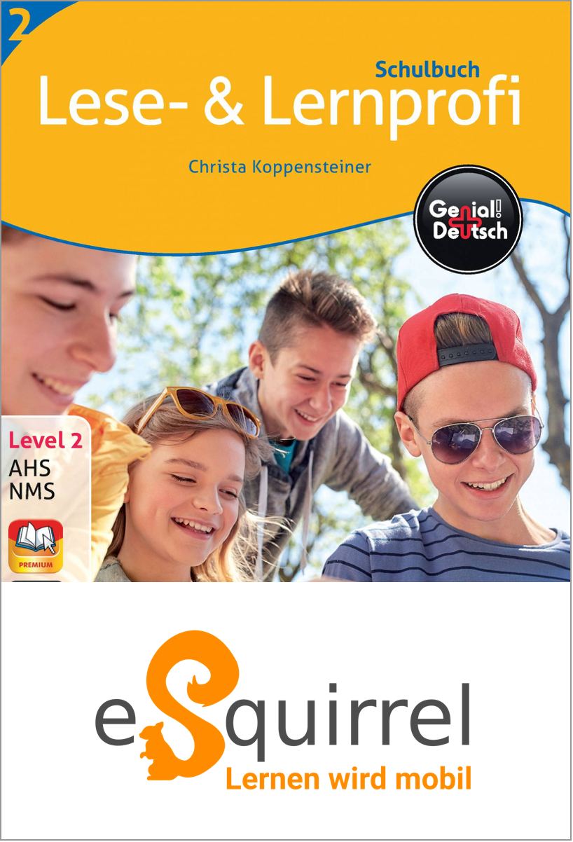eSquirrel - Genial! Deutsch Lese- & Lernprofi 2 - Klassenlizenz