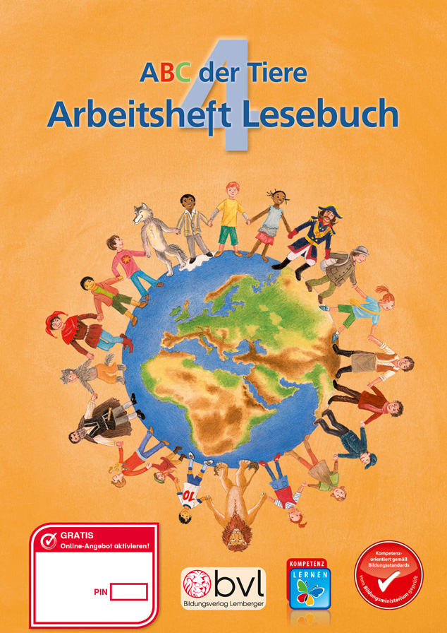 ABC der Tiere 4 - Schulbuch: Lesebuch Arbeitsheft