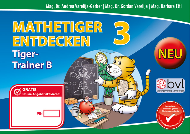 Mathetiger 3 - Schulbuch Tigertrainer - Teil B (für das 2. Semester)