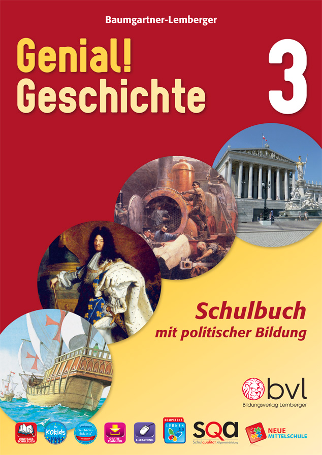 Genial! Geschichte 3 - Schulbuch (mit Lösungen)